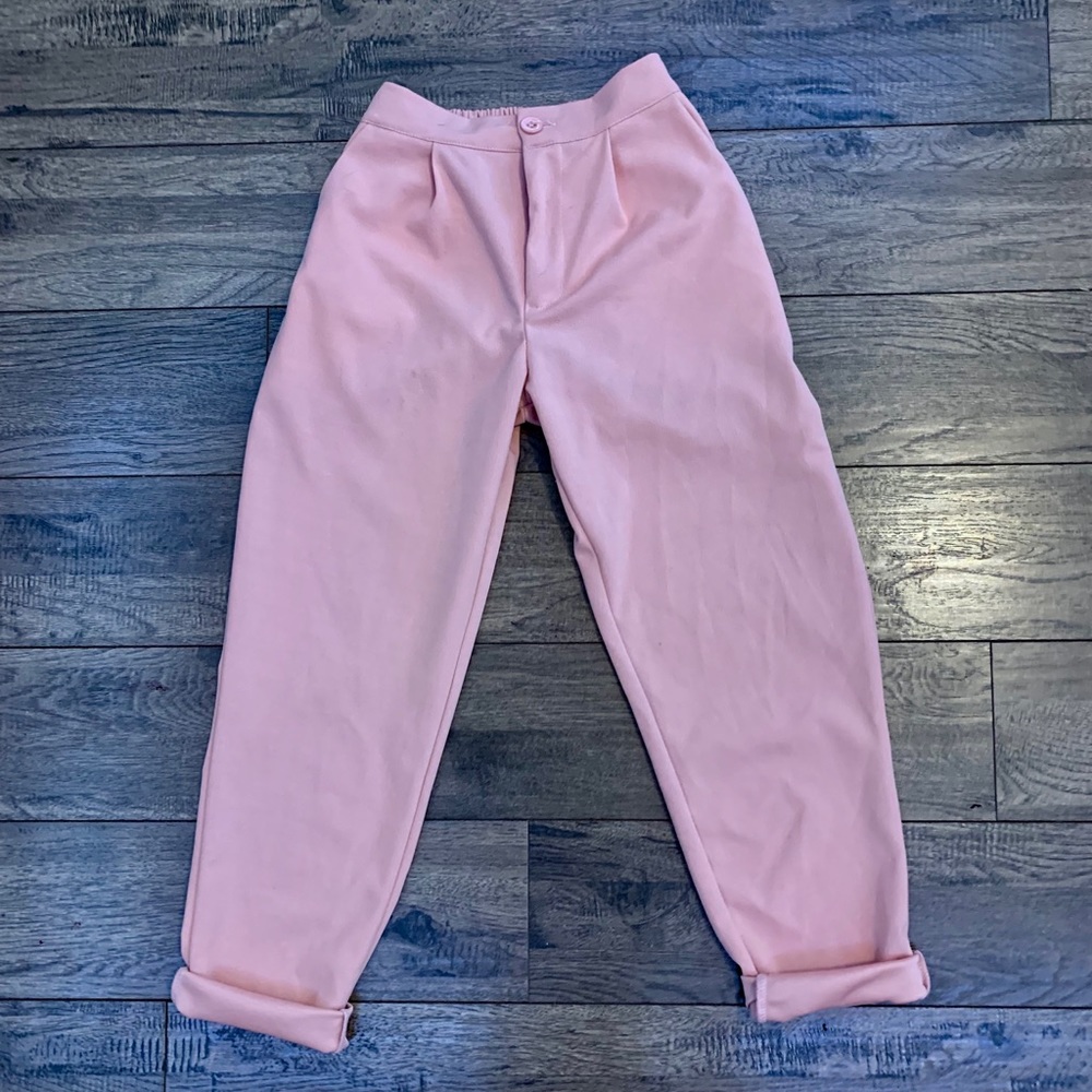Pastel Pink Dress Pants